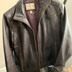 Willsons brown leather jacket in great condition!